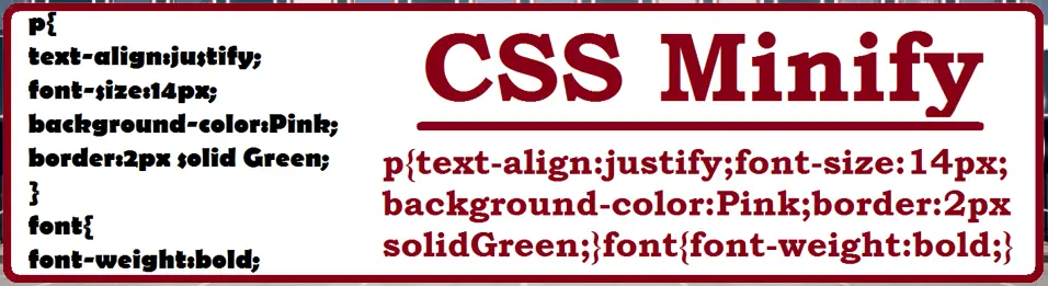 CSS Minify